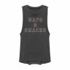 Deals 👍 Unbranded Juniors' Naps And Snacks Muscle Tee 🤩