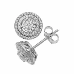 Best reviews of 👏 Unbranded 1/10 Carat T.W Diamond Fashion Earrings Pink 👍