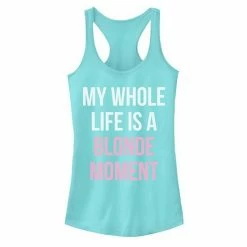 Outlet ✨ Unbranded Juniors' "My Whole Life Is A Blonde Moment" Tank 🌟