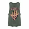 Cheapest 🤩 Unbranded Juniors' "Road Trip" Colorful Cacti Muscle Tee 🎁