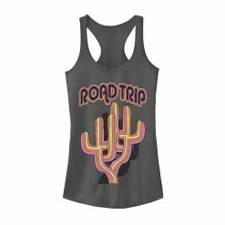 Hot Sale ❤️ Unbranded Juniors' "Road Trip" Colorful Cacti Tank Top ✨