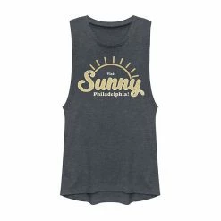 Outlet ✨ Unbranded Juniors' Visit Sunny Philadelphia Muscle Tee 🌟