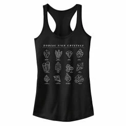 Wholesale 🤩 Unbranded Juniors' Zodiac Sign Crystals Graphic Tank 🥰