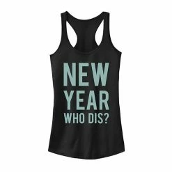 Promo 🧨 Unbranded Juniors' Fifth Sun "New Year Who Dis?" Tank Top 🧨