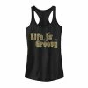 New 🛒 Unbranded Juniors' "Life Is Groovy" Tank Top 🎁
