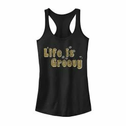 New 🛒 Unbranded Juniors' "Life Is Groovy" Tank Top 🎁
