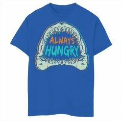 Best deal 😉 Unbranded Boys 8-20 Always Hungry Shark Mouth Graphic Tee ⭐