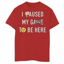 Best Sale ✔️ Unbranded Boys 8-20 Paused My Game Graphic Tee 😀