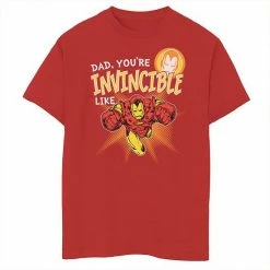 Buy 😀 Unbranded Boys 8-20 Marvel Iron Man Invincible Dad Father's Day Graphic Tee 👍