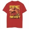 Deals ⭐ Unbranded Boys 8-20 Jurassic World Two Epic Beast T-Rex Side Profile Portrait Graphic Tee 🎁