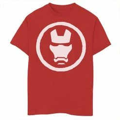Hot Sale 🛒 Unbranded Boys 8-20 Marvel Iron Man Mask Icon Graphic Tee 🤩