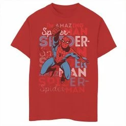 Brand new ⭐ Unbranded Boys 8-20 Marvel Amazing Spider-Man Jump Graphic Tee 😉