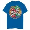 Budget ⭐ Unbranded Boys 8-20 Nintendo Super Mario & Luigi Brothers Circle Graphic Tee 💯