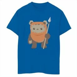 Promo 😀 Unbranded Boys 8-20 Star Wars Wicket Ewok Chibi Kawaii Cute Graphic Tee 🤩