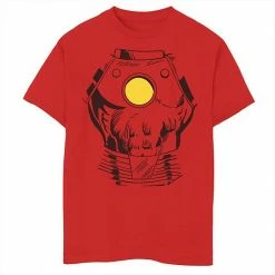 Buy 🎁 Unbranded Boys 8-20 Marvel Iron Man Super Retro 🎃 Halloween Cosplay Tee ⌛