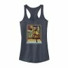 Coupon 🔔 Unbranded Juniors' Star Wars Retro Solo Movie Poster Tank Top 😀