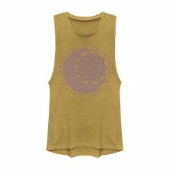 New 👏 Unbranded Juniors' Moon & Sun Henna Tank Top 💯