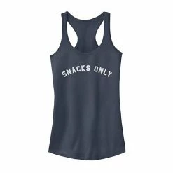 Top 10 🔔 Unbranded Juniors' Snacks Only Graphic Tank ❤️