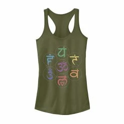 Best deal ⌛ Unbranded Juniors' Geometric Chakras Graphic Tank 🤩