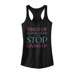 New 😉 Unbranded Juniors' Stop Giving Up Tank 🔔