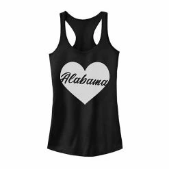 Best deal ⭐ Unbranded Juniors' Alabama Heart Tank Top 🛒