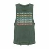 Hot Sale 😉 Unbranded Juniors' Massachusetts Stacked Muscle Tank 💯