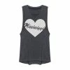 Coupon 🔥 Unbranded Juniors' Mississippi Heart Graphic Muscle Tank 🌟
