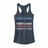 Discount 👏 Unbranded Juniors' Pennsylvania State Racerback Graphic Tank 🌟