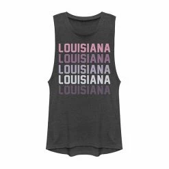 Wholesale 👏 Unbranded Juniors' Louisiana State Graphic Muscle Tank 🧨