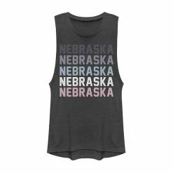 Top 10 ⭐ Unbranded Juniors' Nebraska State Graphic Muscle Tank ❤️