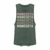 Cheapest 🔔 Unbranded Juniors' Minnesota Stack Graphic Muscle Tank 🤩