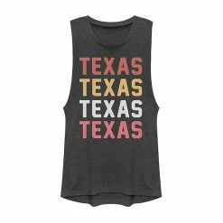 Hot Sale ✨ Unbranded Juniors' Texas Stack Graphic Muscle Tank 👏