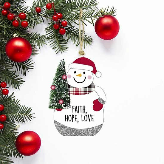 Promo ๐ Unbranded Faith Hope Love ๐ Christmas Ornament ๐ - Image 2