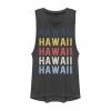 Coupon 😍 Unbranded Juniors' Hawaii Stack Graphic Muscle Tank 🎉