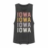 Hot Sale 🤩 Unbranded Juniors' Iowa Stack Graphic Muscle Tank ✨