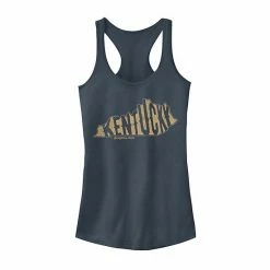 Outlet 💯 Unbranded Juniors' Kentucky Bluegrass State Graphic Tank 😀