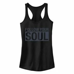 New 💯 Unbranded Juniors' Fifth Sun Follow Your Soul Boxed Racerback Tank ✔️