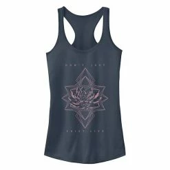 Wholesale 🛒 Unbranded Juniors' Fifth Sun Don't Just Exist, Live Geometric Racerback Tank 😉