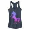 Discount 💯 Unbranded Juniors' Fifth Sun Unicorn Sparkle Space Fill Ideal Racerback Tank 😀