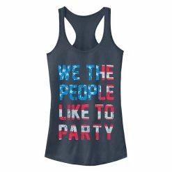 Flash Sale 😍 Unbranded Junior's Chin-Up American Flag We The People Racerback Tank 🎁