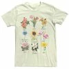 Top 10 🎉 Unbranded Juniors' Flower Chart Boyfriend Tee Natural 💯