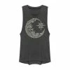 Flash Sale 🧨 Unbranded Juniors' Lace Moon Portrait Muscle Tee 👏