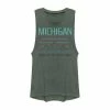 Top 10 ⌛ Unbranded Juniors' Fifth Sun Michigan Home Of The Great Lakes Graphic Muscle Tee ⭐