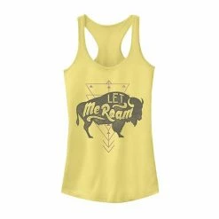 Hot Sale 😉 Unbranded Juniors' Let Me Roam Buffalo Tank Top ❤️