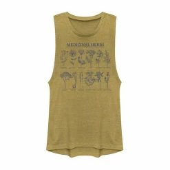 Hot Sale ⭐ Unbranded Juniors' Fifth Sun Medicinal Herbs Art Muscle Tee 🔔