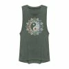 New 🤩 Unbranded Juniors' Henna Yin Yang Symbol Muscle Tank ⌛