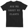 Promo 👍 Unbranded Juniors' "Ask Me About My Plants" Boyfriend Tee ✨