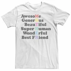 Promo ❤️ Unbranded Juniors' 👩 Mother Attribute Word Stack Graphic Tee 👍