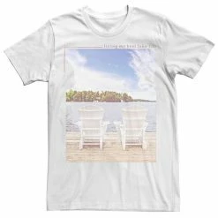 Flash Sale 😍 Unbranded Juniors' "Living My Best Lake Life" Boyfriend Tee 💯