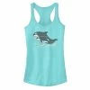 Discount ✨ Unbranded Juniors' Ocean & Orca Graphic Tank Top ⭐